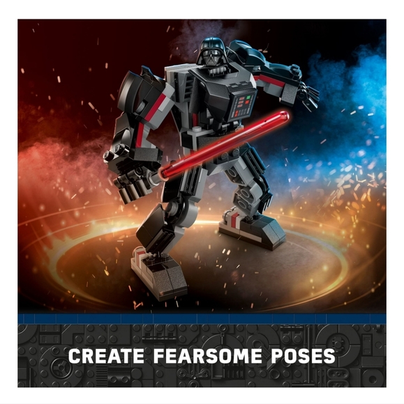 ** NIB ** Lego's Darth Vader Action Figure from Star Wars - LEGO Set #75368 - Picture 6 of 7